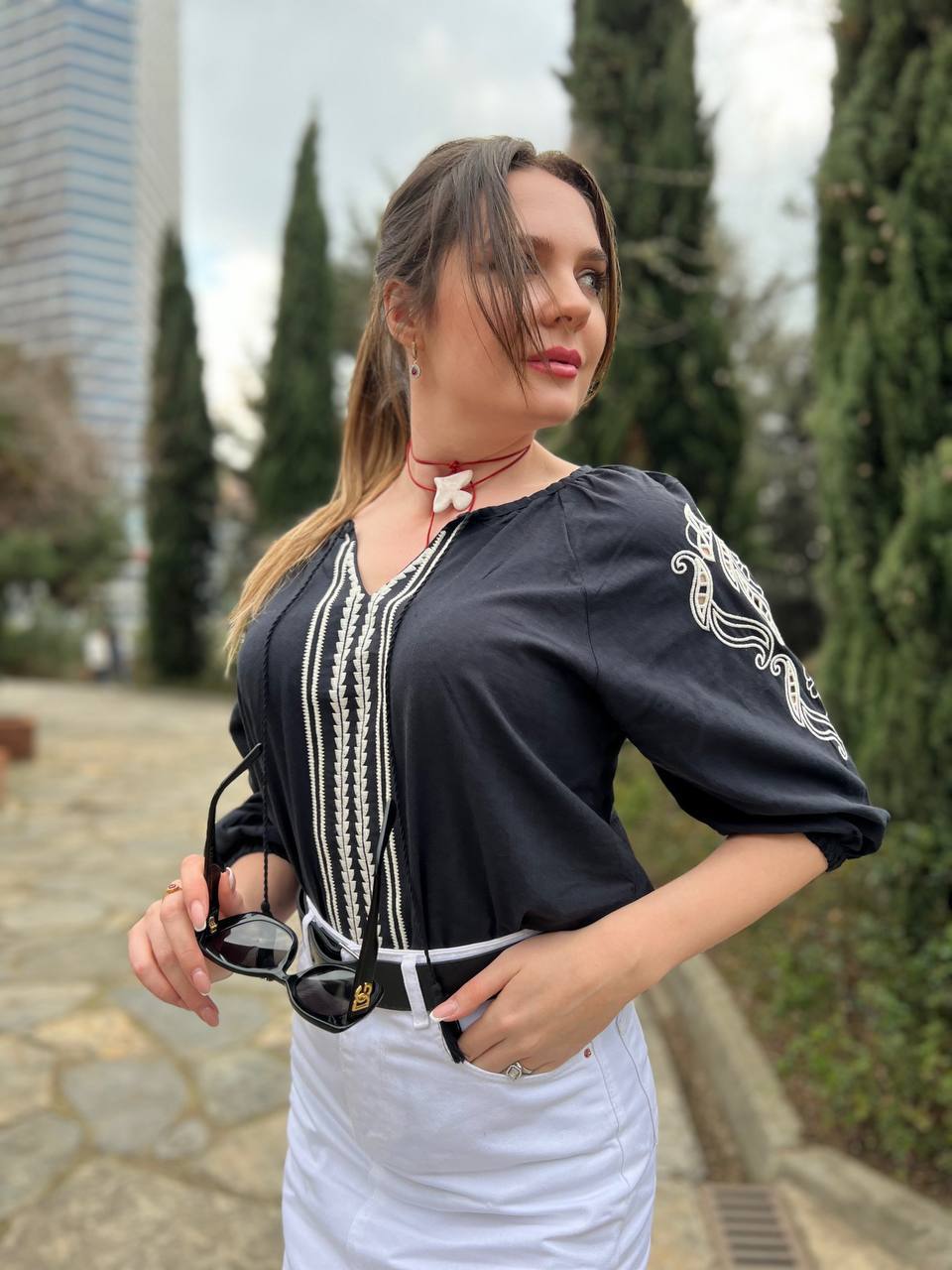 The "Hanna" blouse