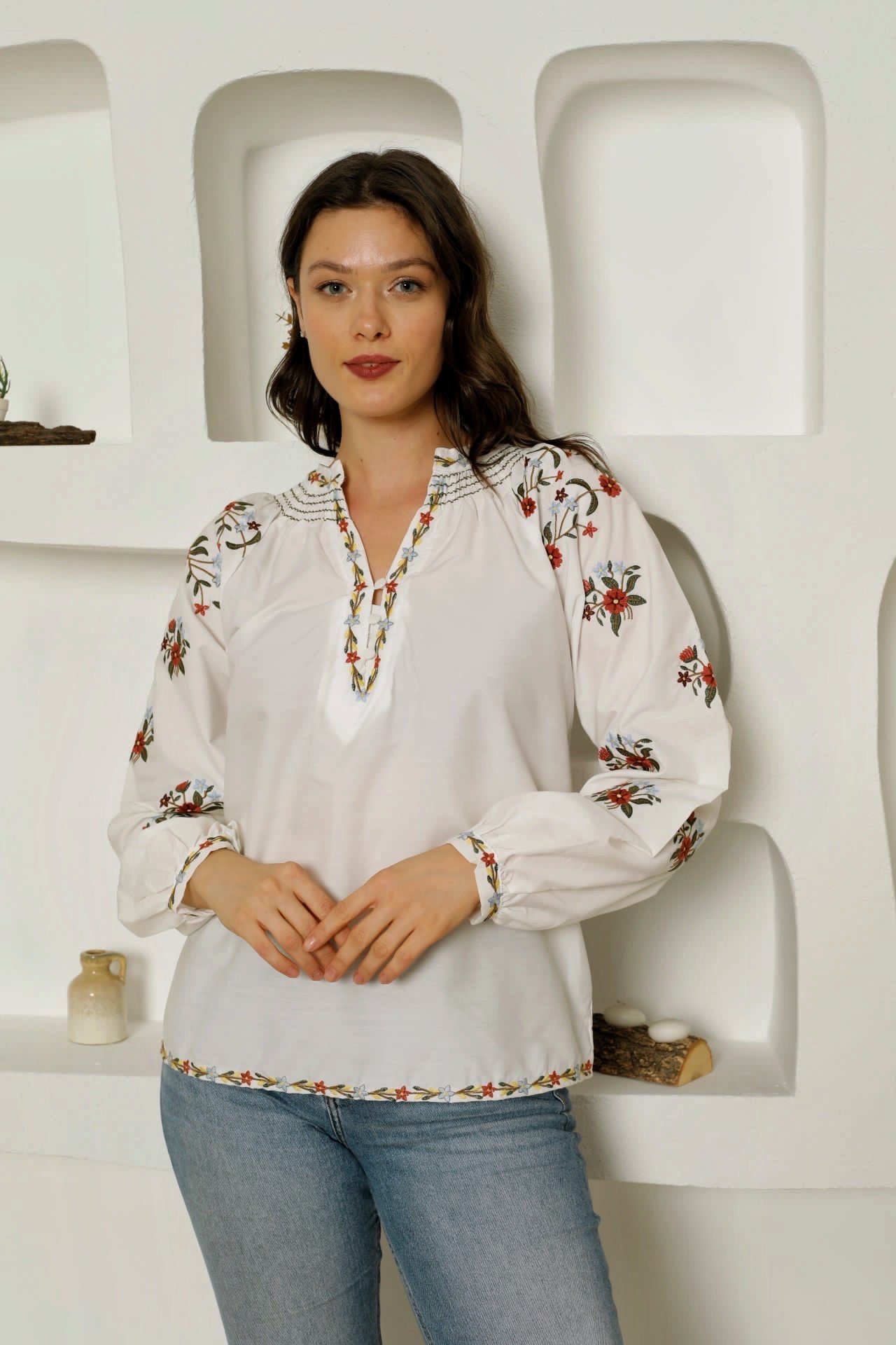 Embroidered blouse “Mavka”
