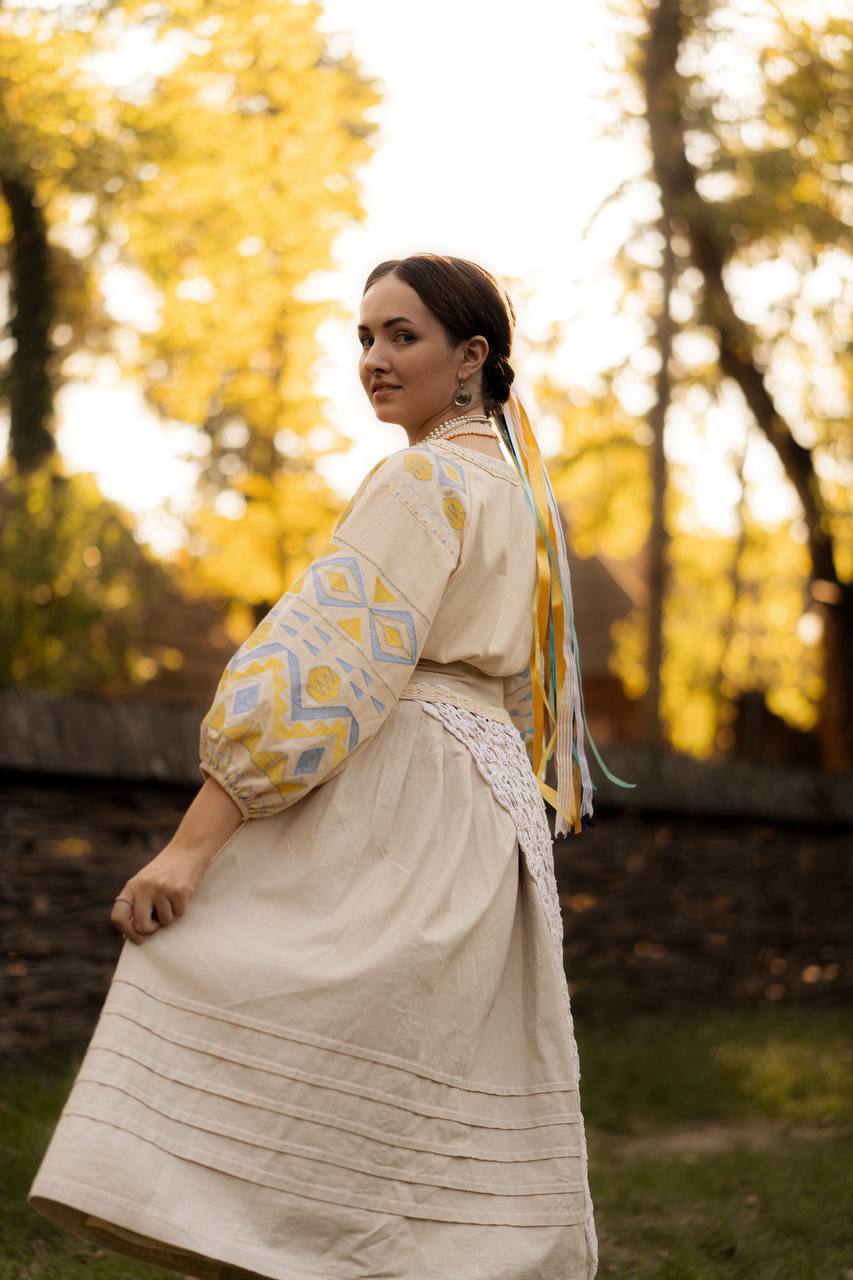 A vintage midi skirt