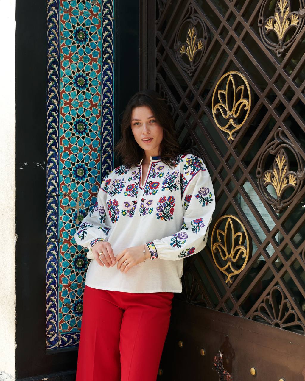 Women's Embroidered Shirt “Solomiya”