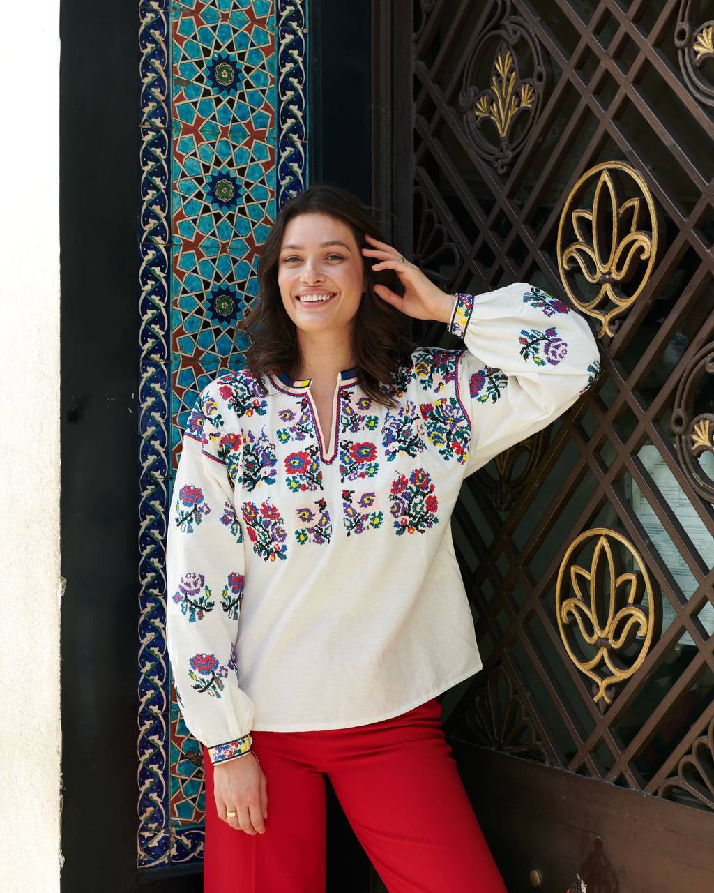 Women's Embroidered Shirt “Solomiya”