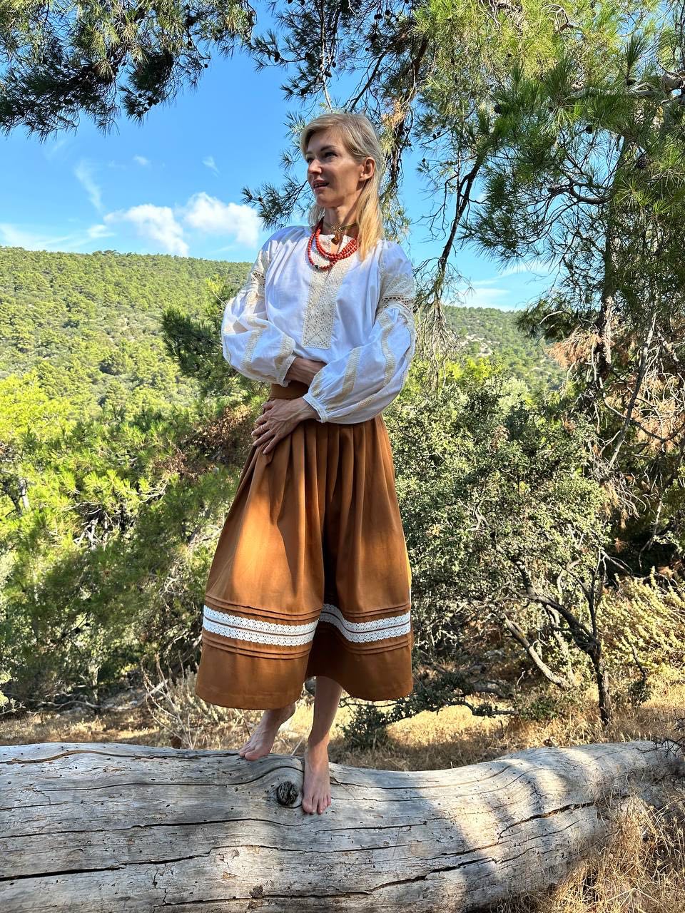 Vintage Midi Skirt
