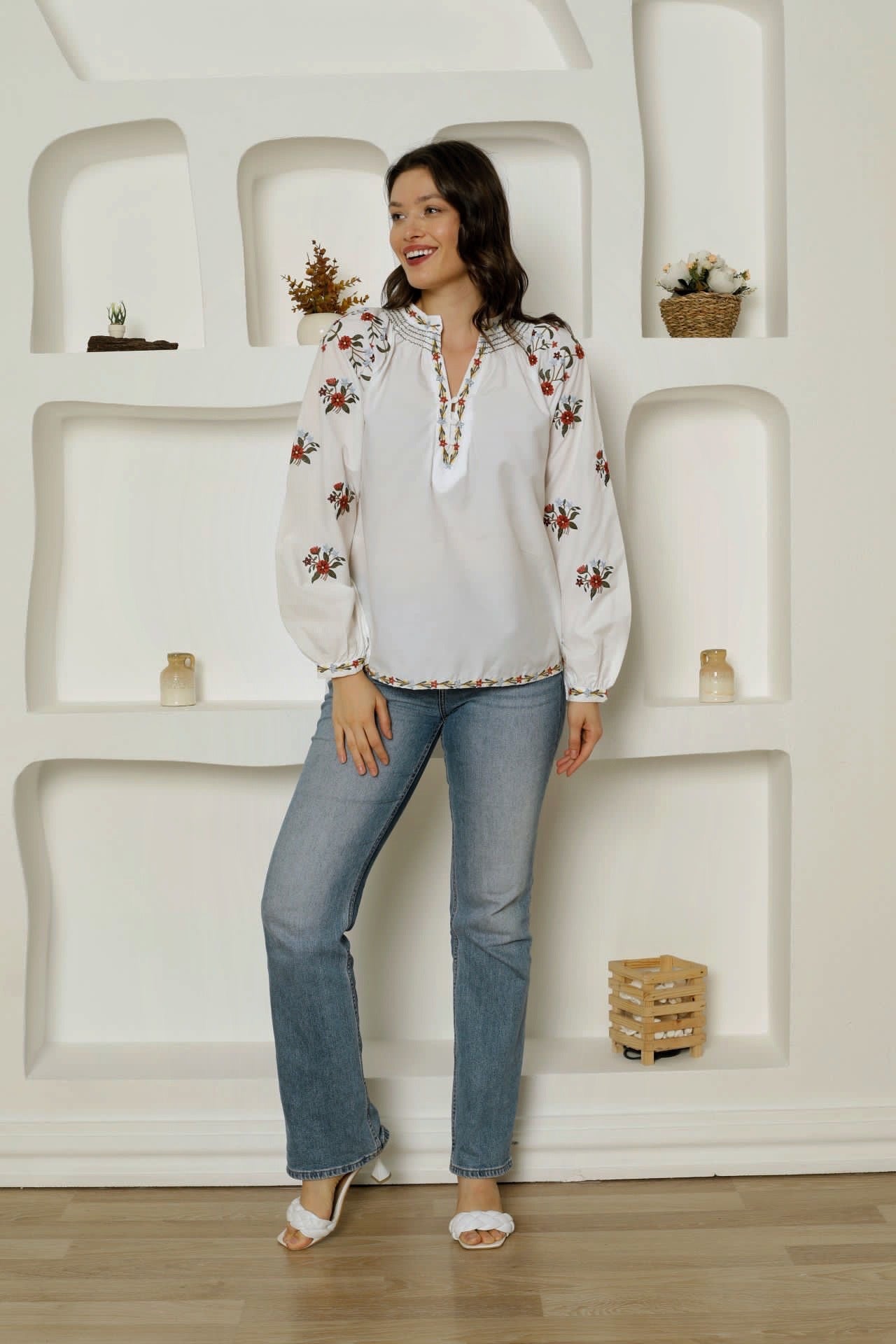 Embroidered blouse “Mavka”