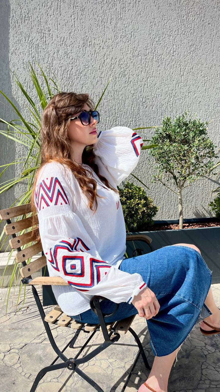 Embroidered shirt "Zaryna"