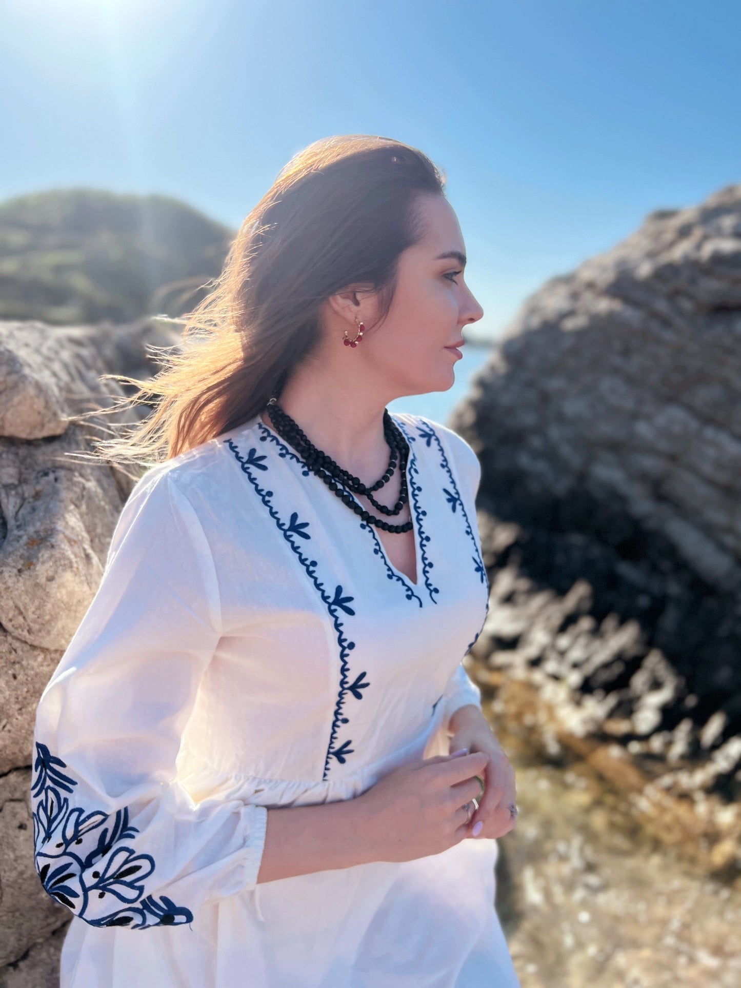 Enchanting Dress "Chornobryvtsi"