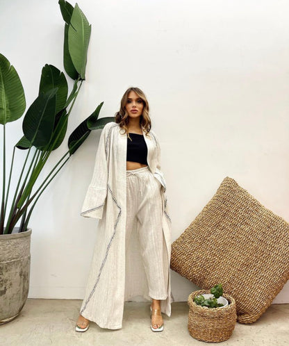 Prostir Linen Kimono | Women’s Long Oversized Linen Kimono | Goya Concept Untitled Jul23_22:05:54