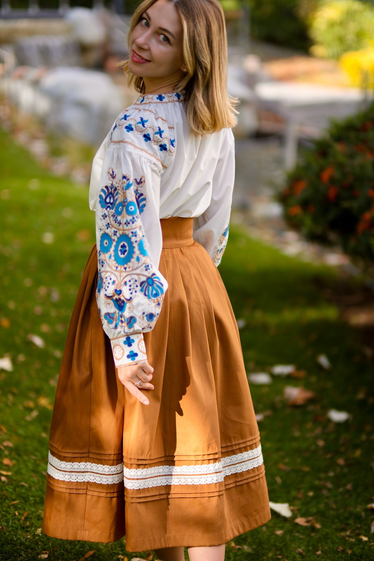 Vintage  Midi Skirt