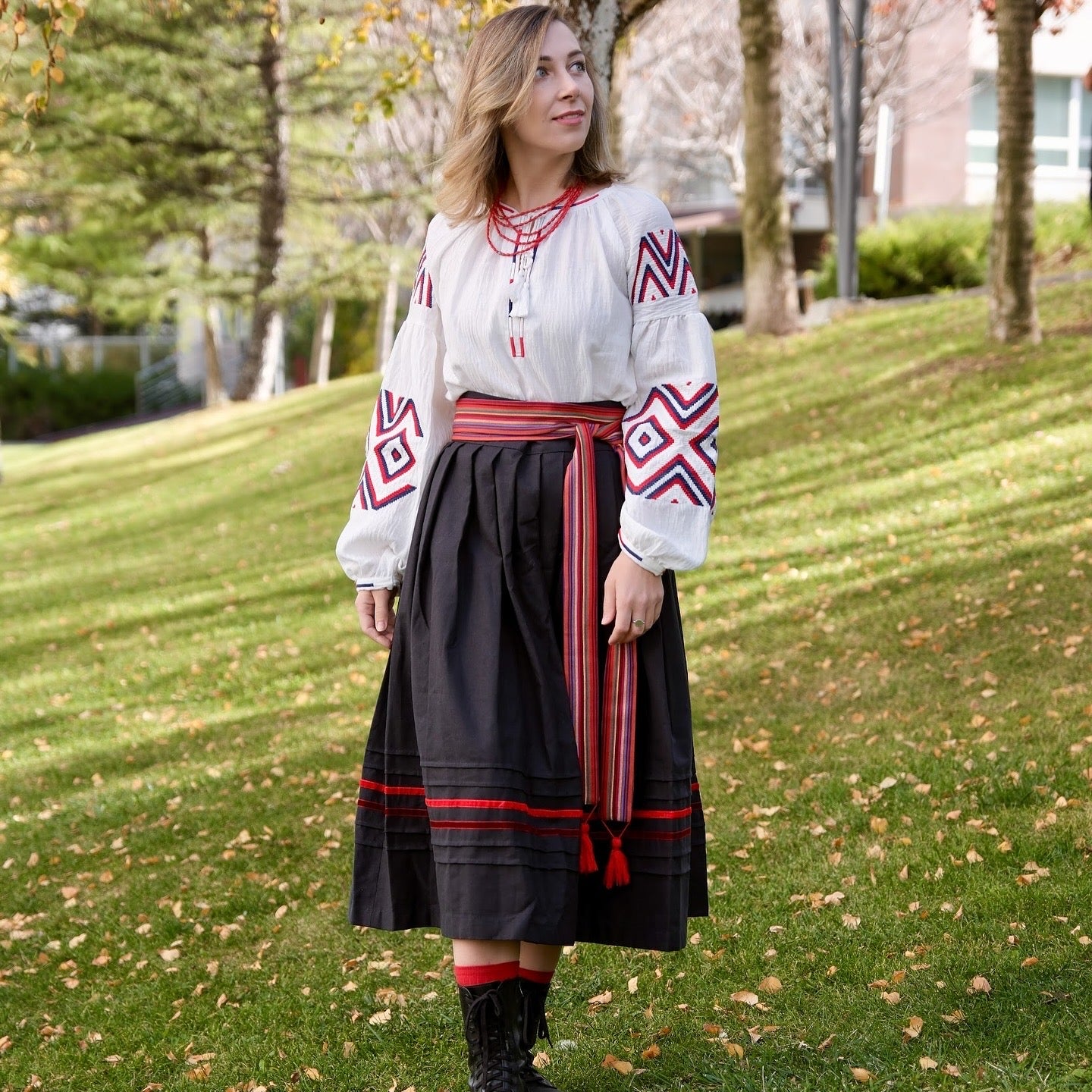 Embroidered shirt "Zaryna"