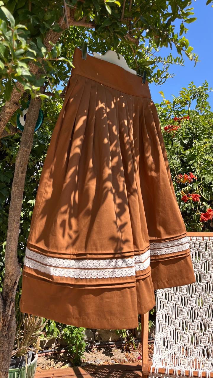 Vintage  Midi Skirt