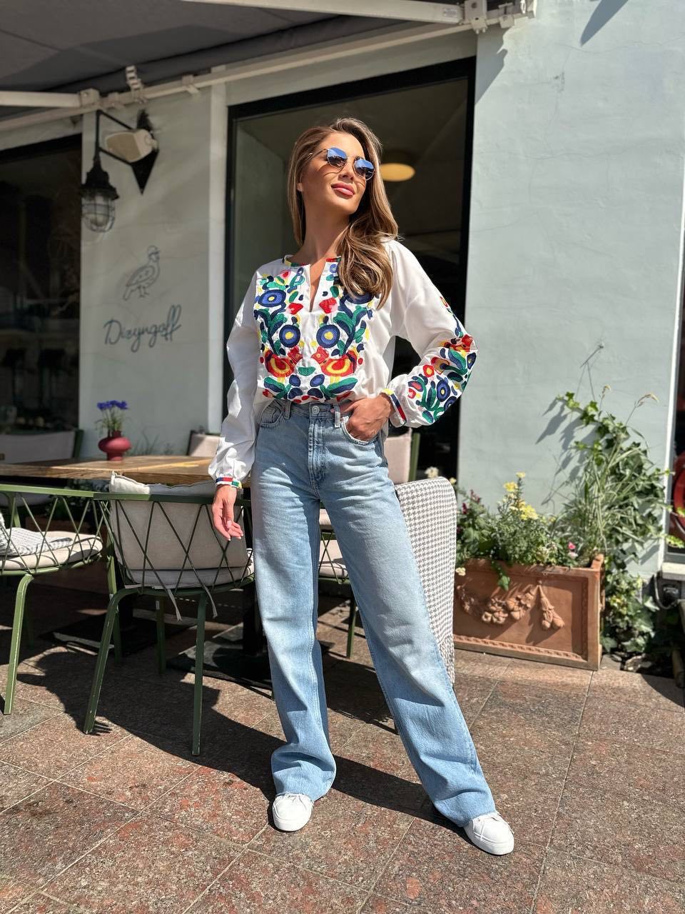 Embroidered Blouse "Life Tree"