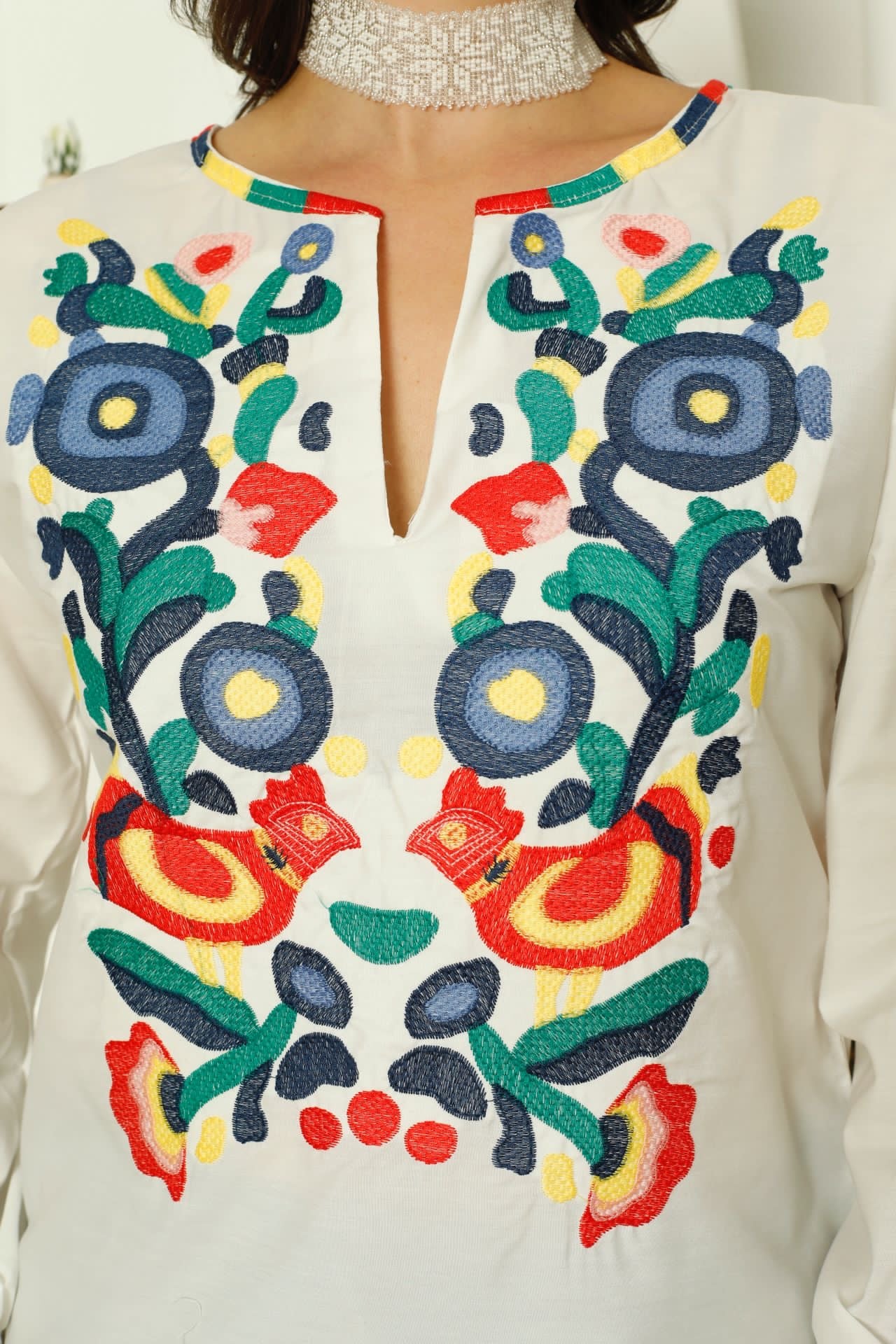 Embroidered Blouse "Life Tree"