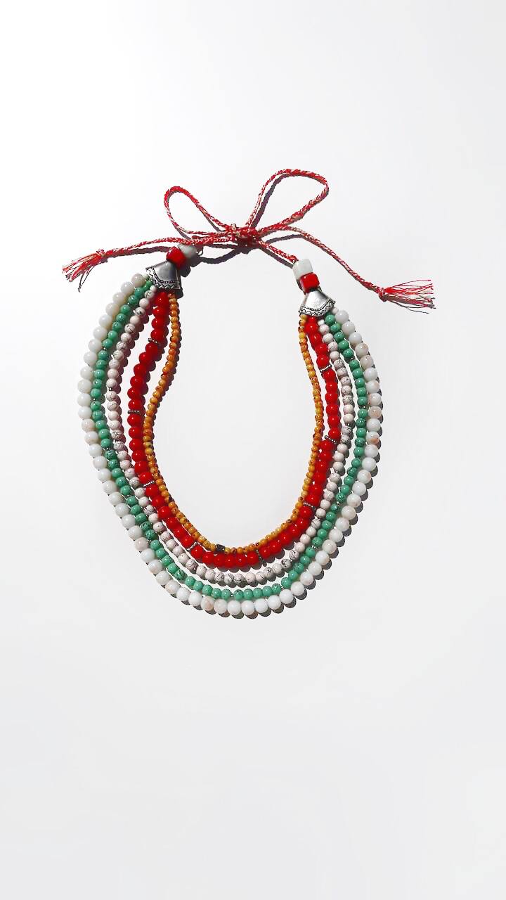 BARVY — Colorful Multistrand Necklace
