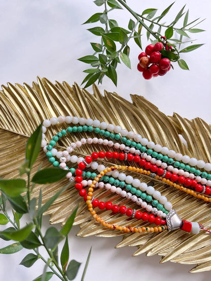 BARVY — Colorful Multistrand Necklace