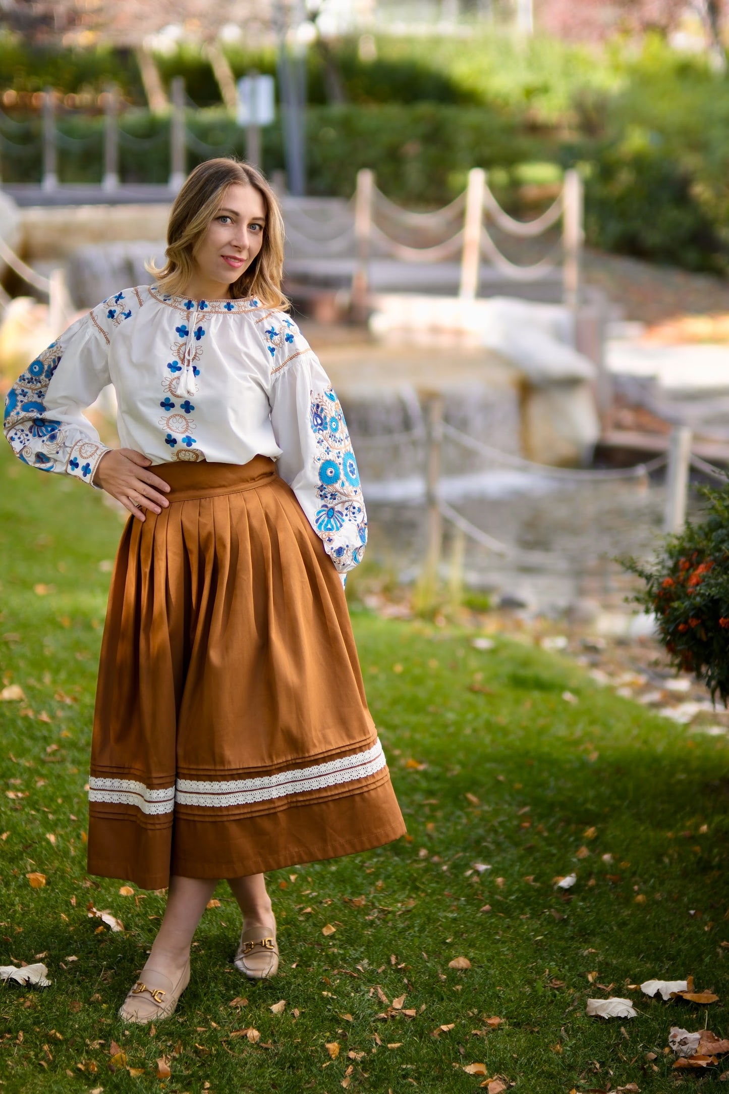 Vintage  Midi Skirt