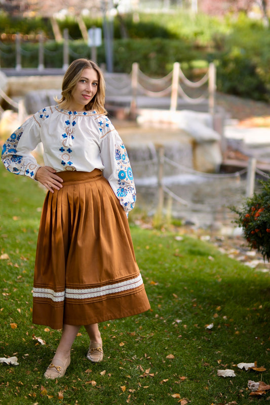 Vintage  Midi Skirt