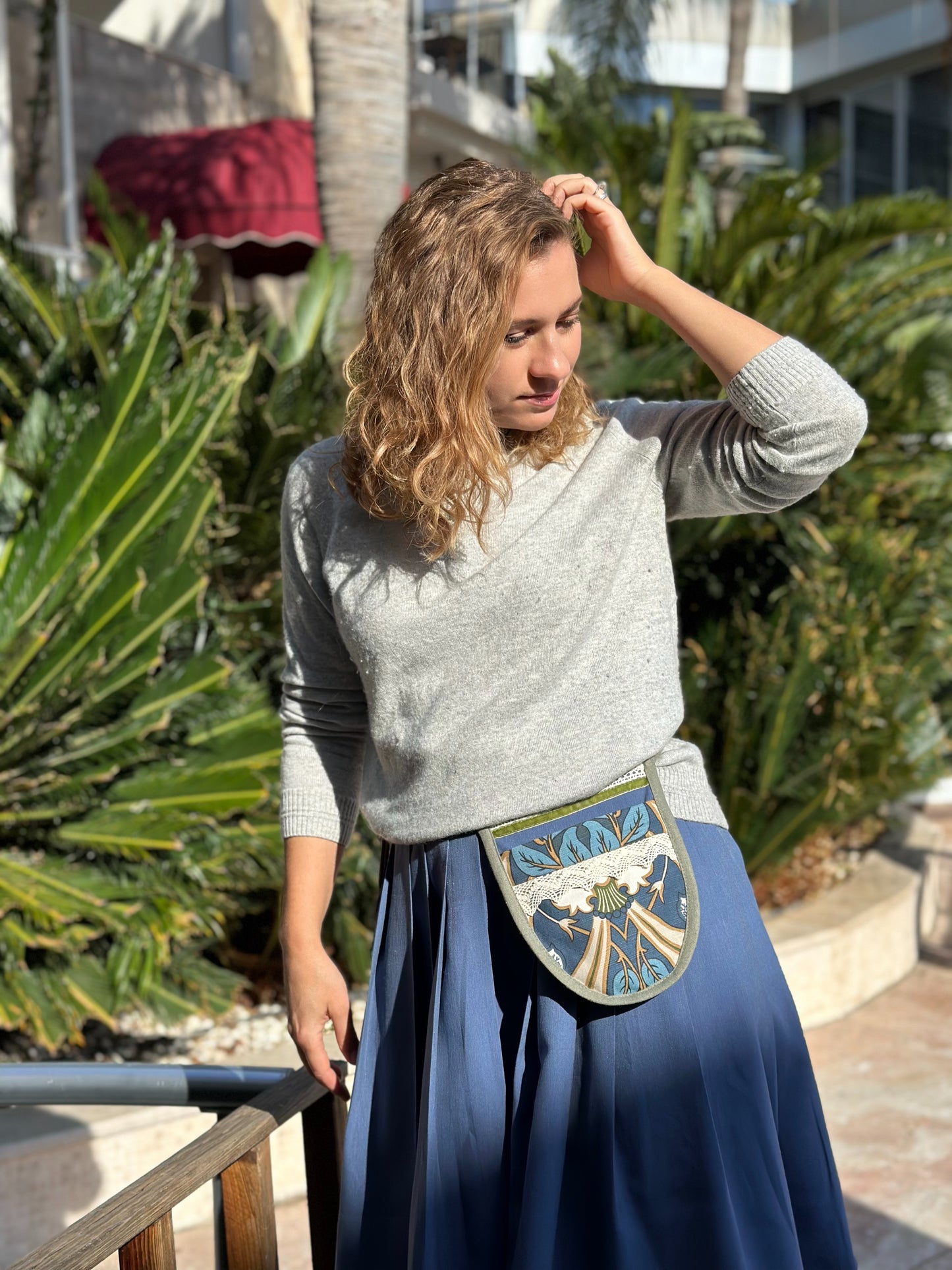 Ladunka “Crimea” — linen waist pouch by Goya Concept