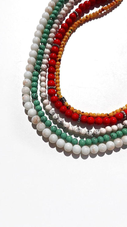 BARVY — Colorful Multistrand Necklace