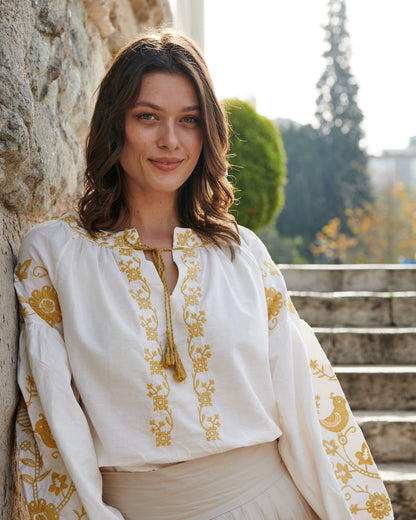 Embroidered Blouse "Ptashechka"