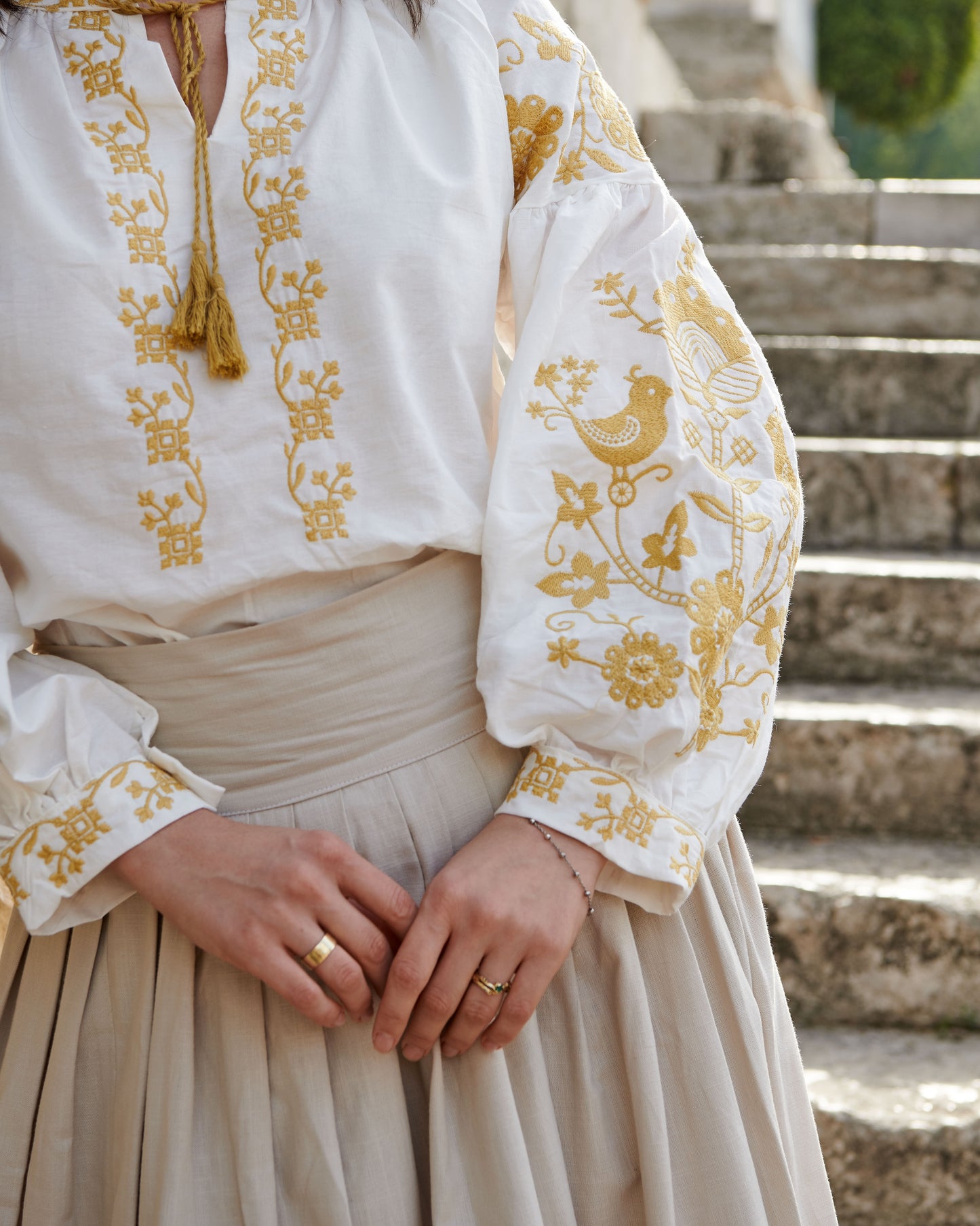 Embroidered Blouse "Ptashechka"