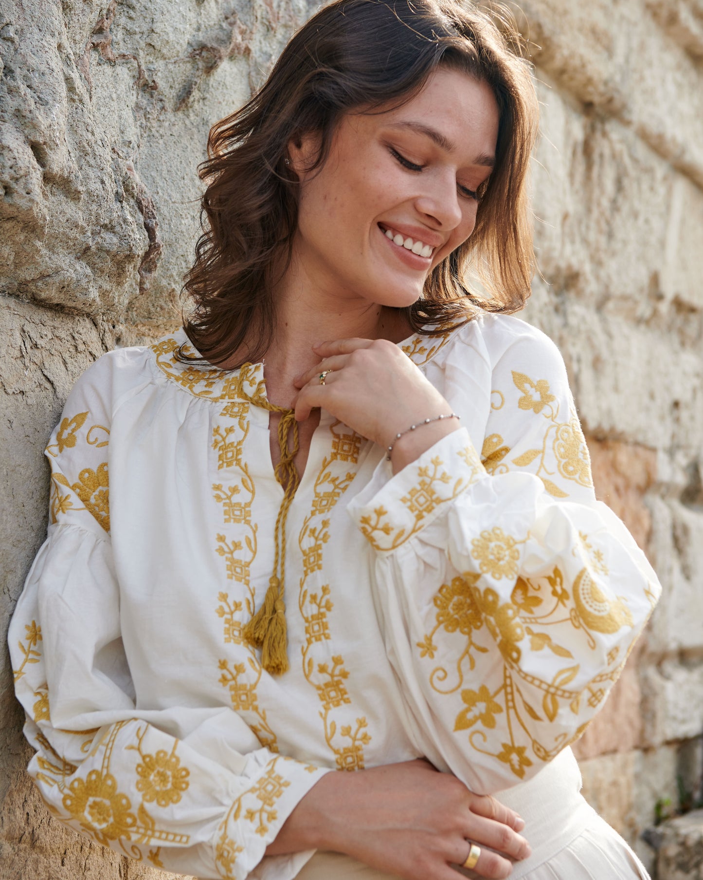 Embroidered Blouse "Ptashechka"