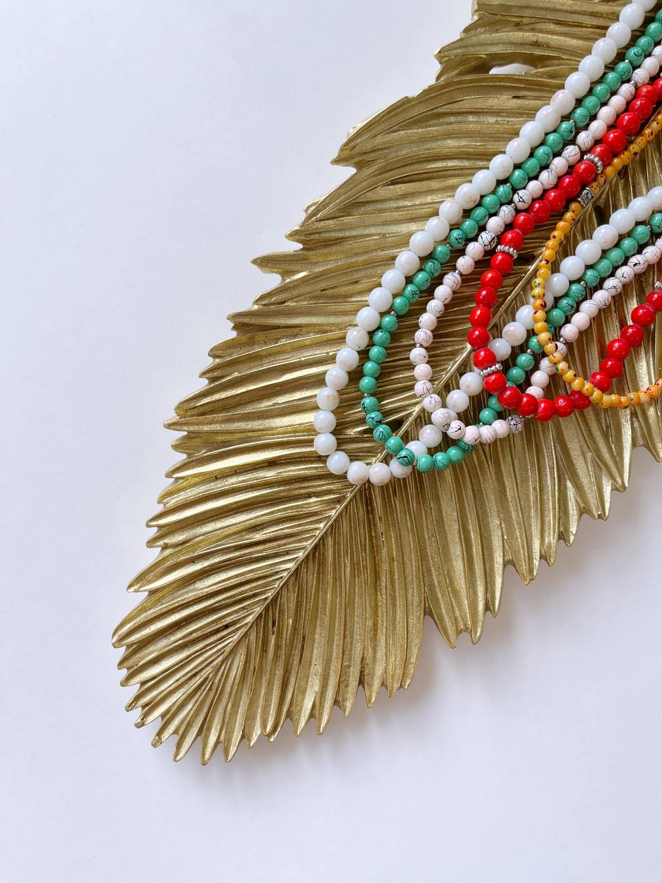 BARVY — Colorful Multistrand Necklace