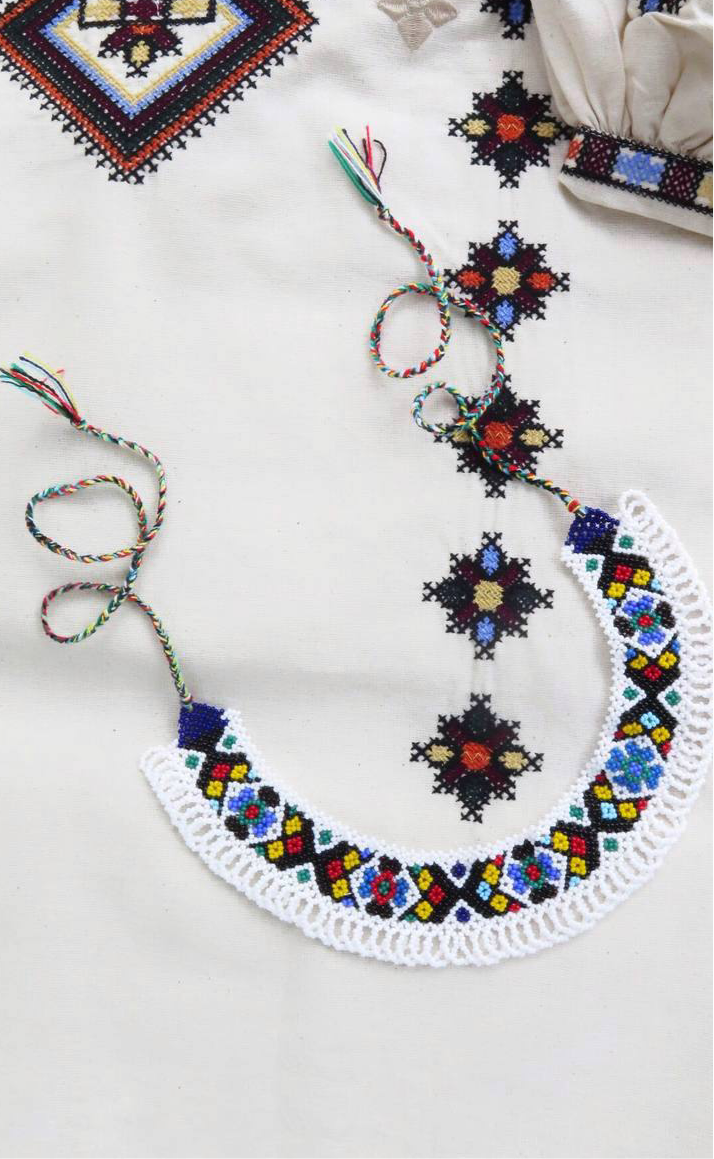 Beaded Necklace "Solomiya"