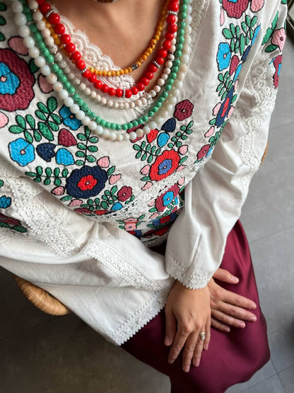 BARVY — Colorful Multistrand Necklace