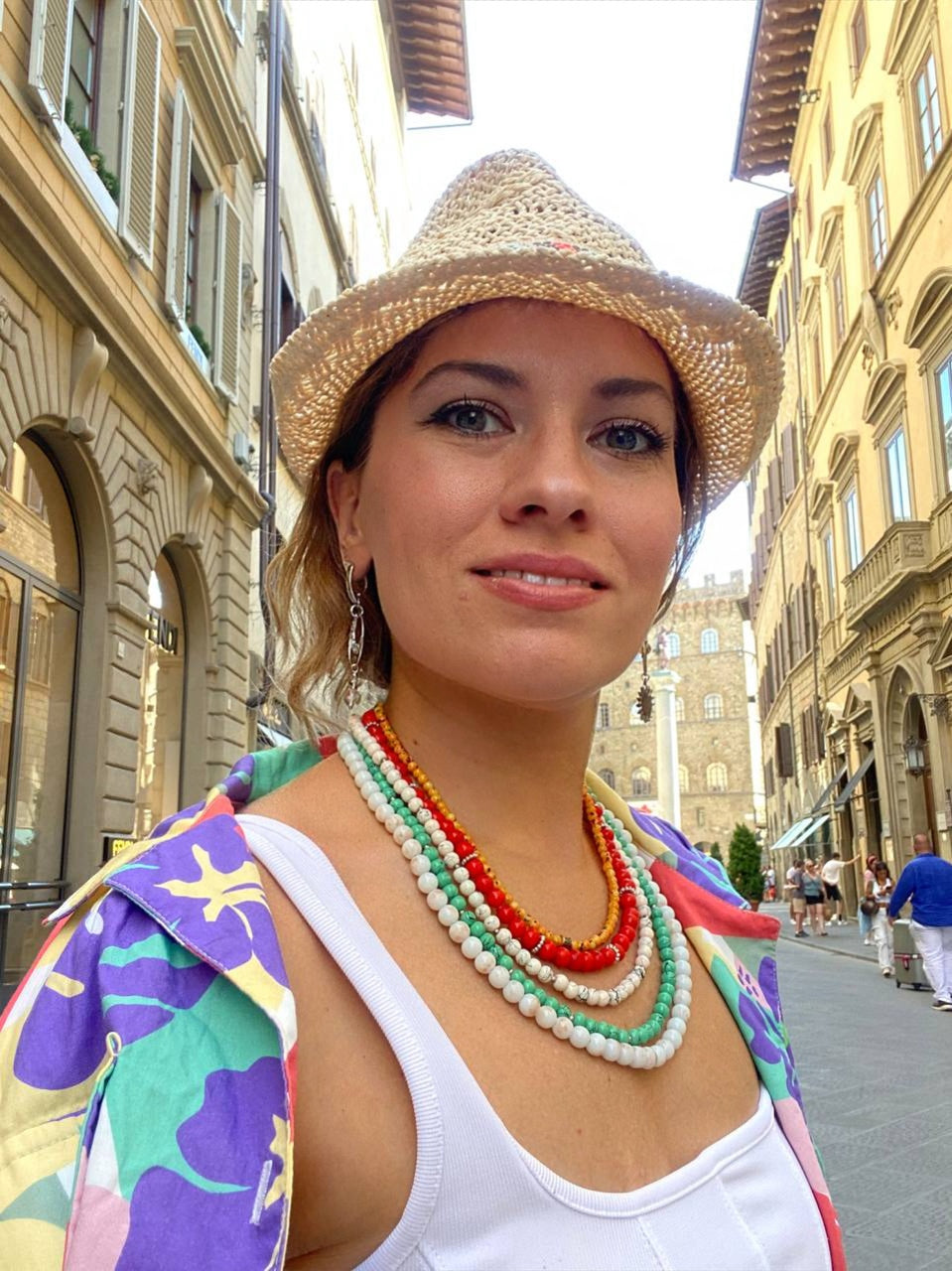 BARVY — Colorful Multistrand Necklace