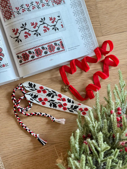 Гердан з бісеру “Ягідка”