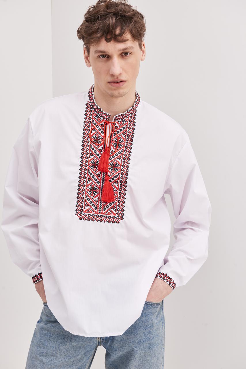 Vyshyvanka for men “Stepan”, skirt, belt accessory and blouse  (wedding set)