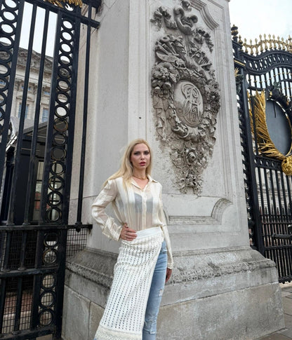 Apron with Lace “Poltava Dream”
