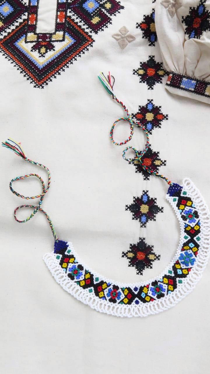 Beaded Necklace "Solomiya"