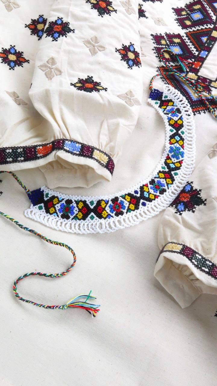 Beaded Necklace "Solomiya"