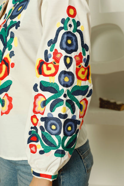 Embroidered Blouse "Life Tree"